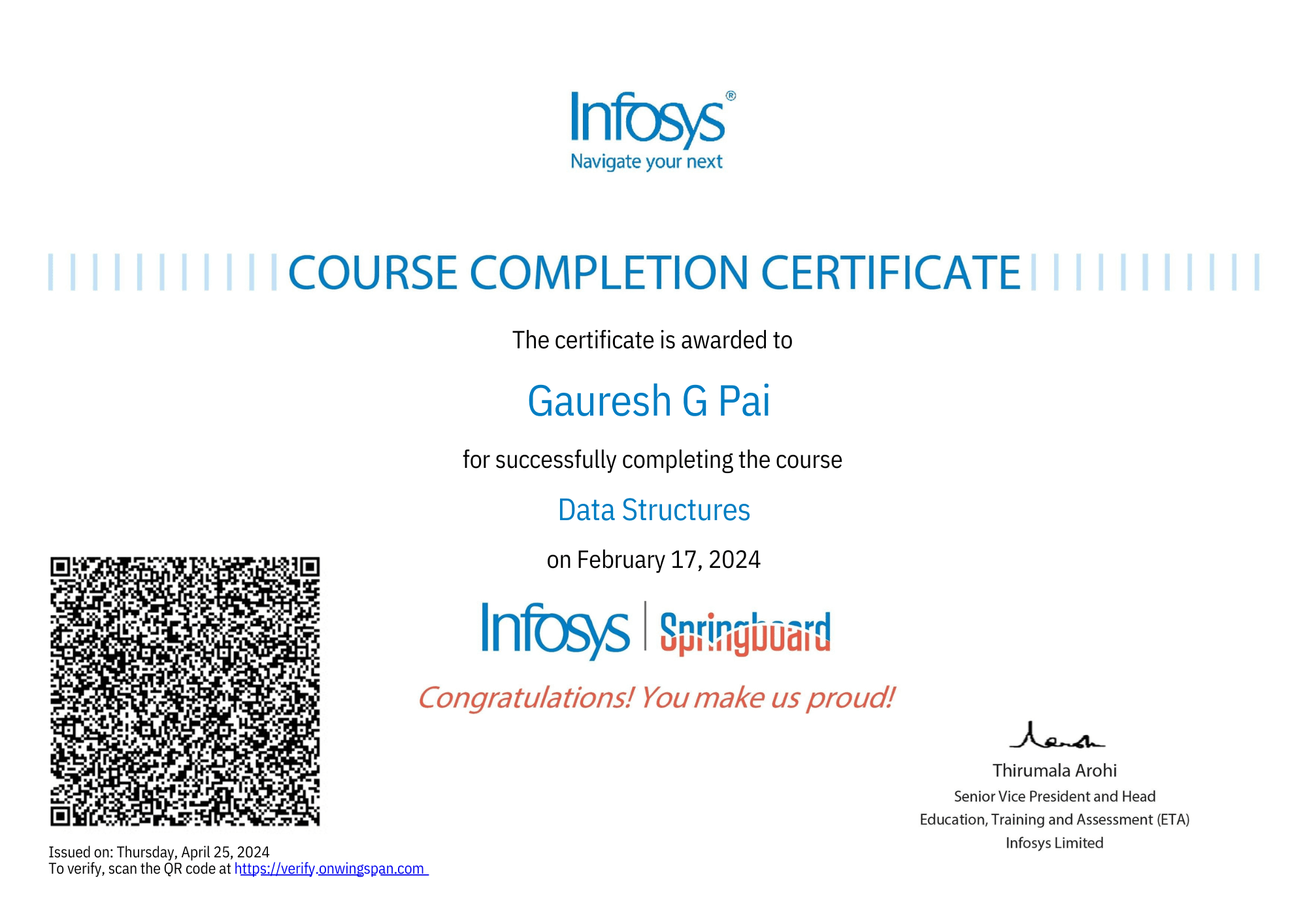Certificate 24 screenshot