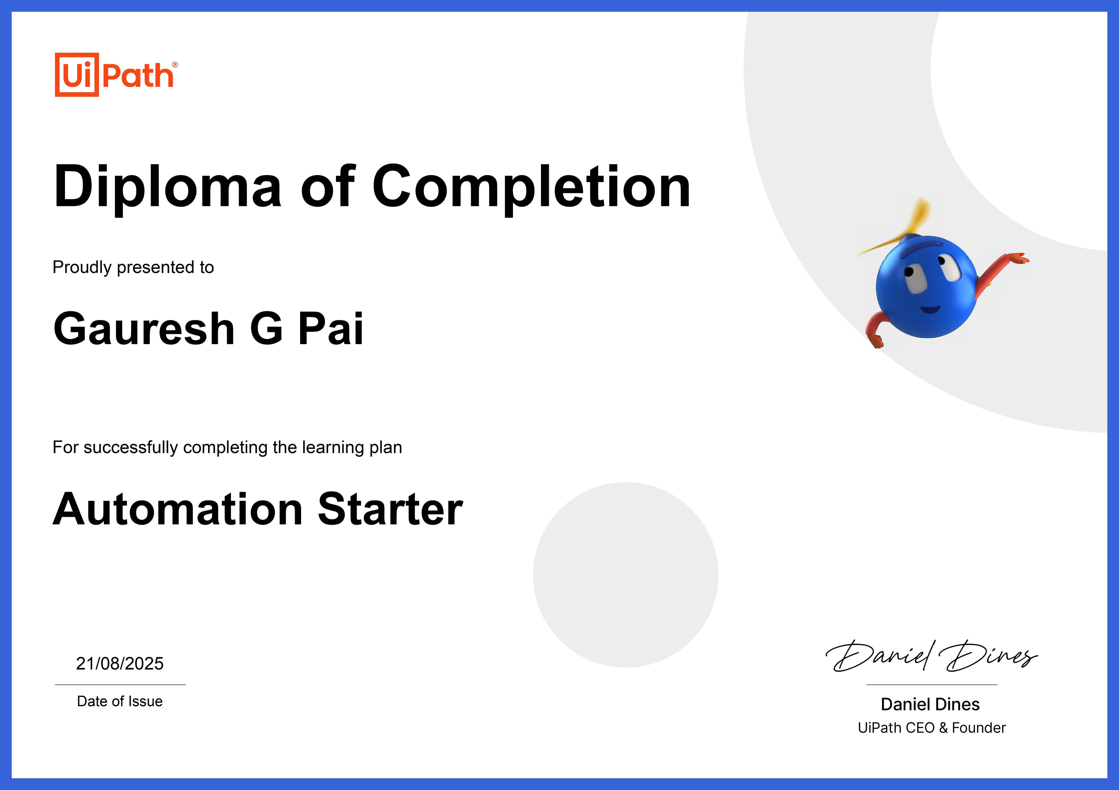 UiPath RPA Developer screenshot