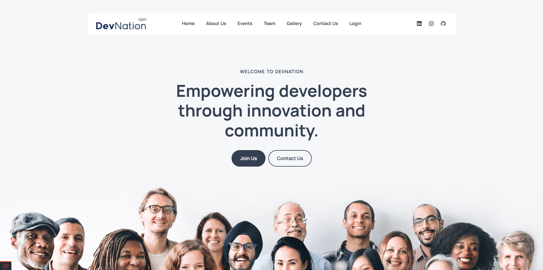 DevNation-CMS screenshot