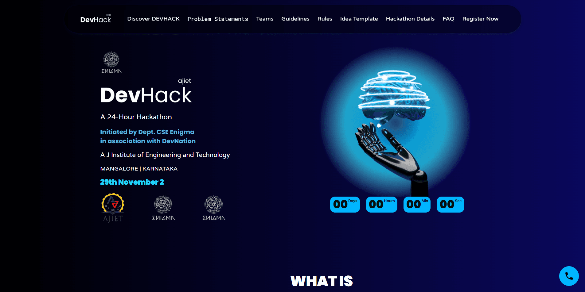 DevHack screenshot