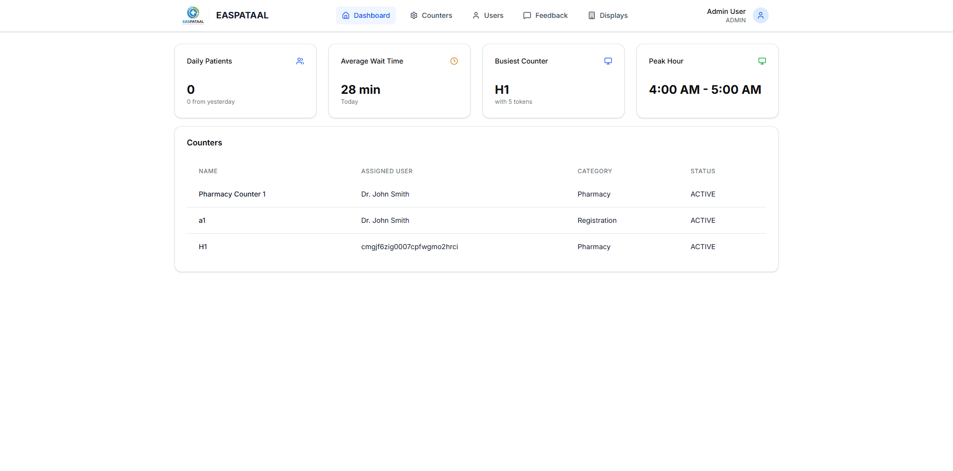 Easpataal screenshot