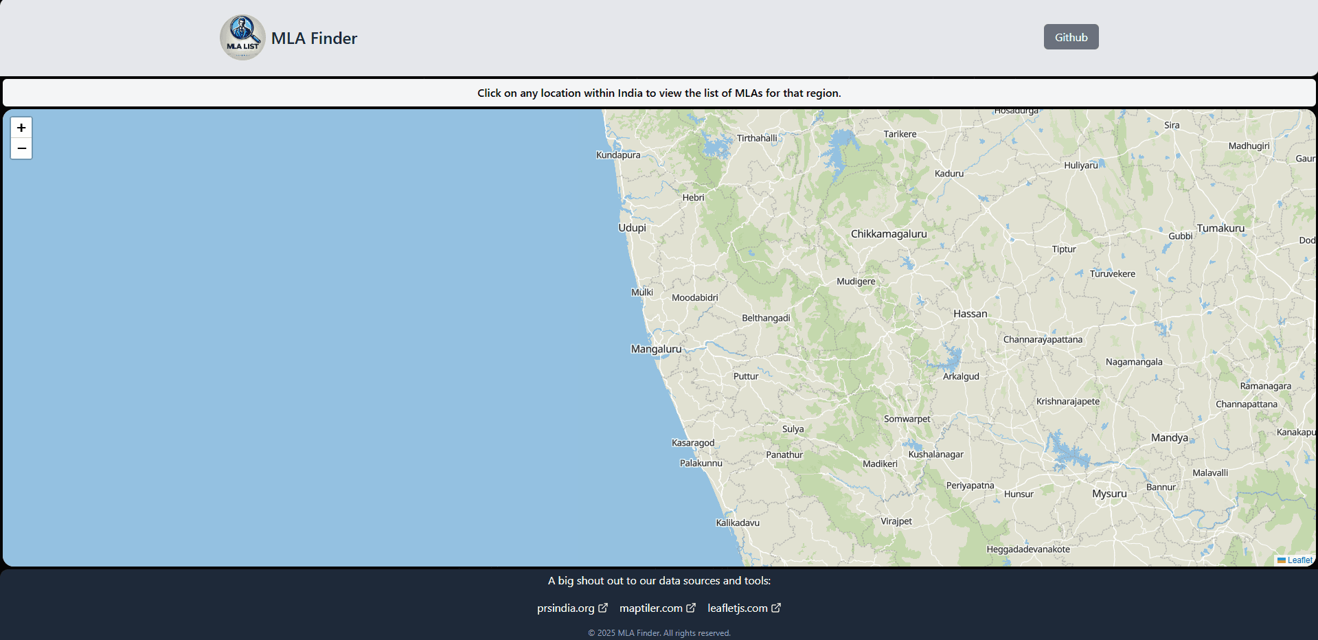MLA-list-finder screenshot