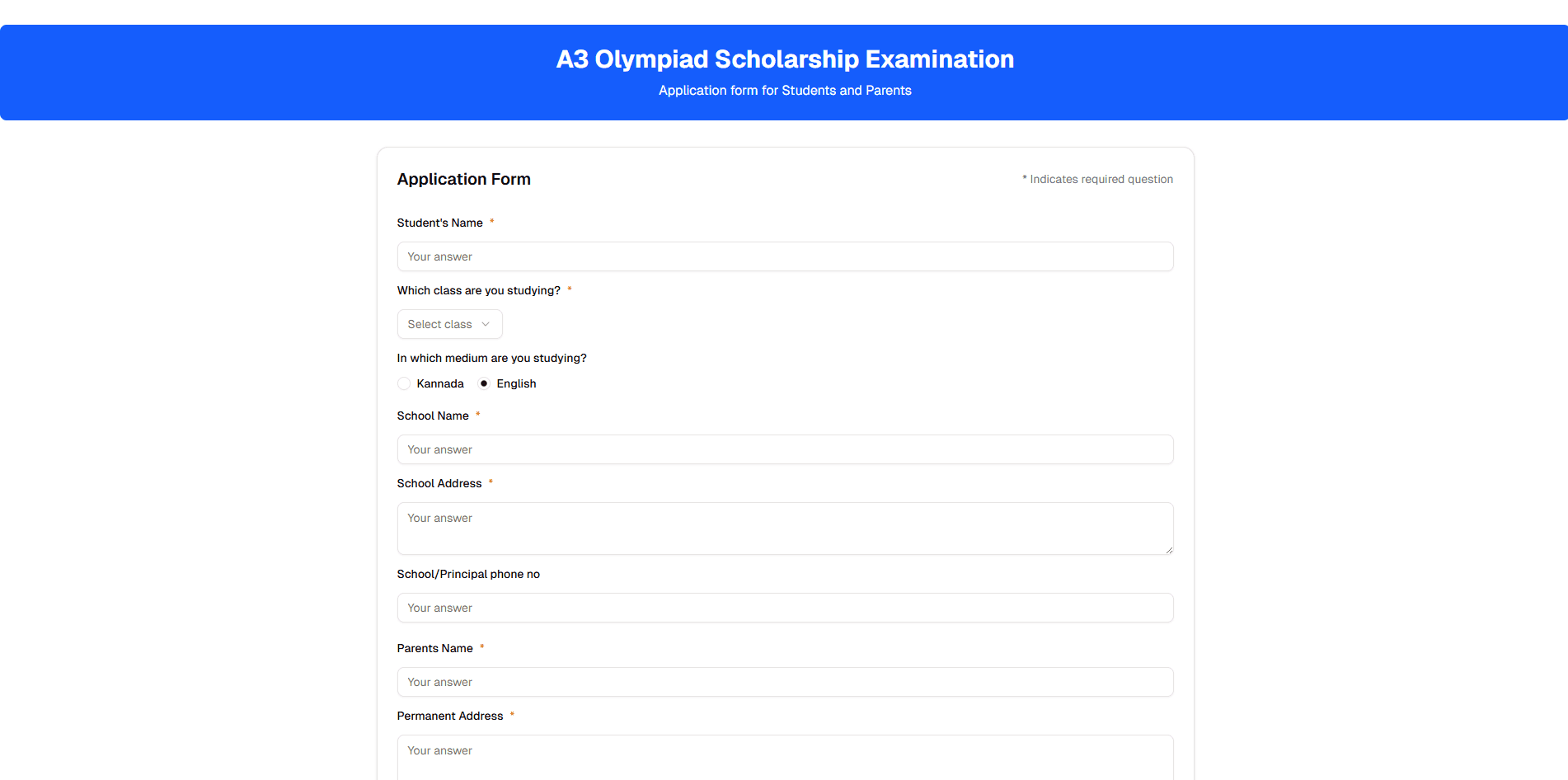 A3 Digital School screenshot