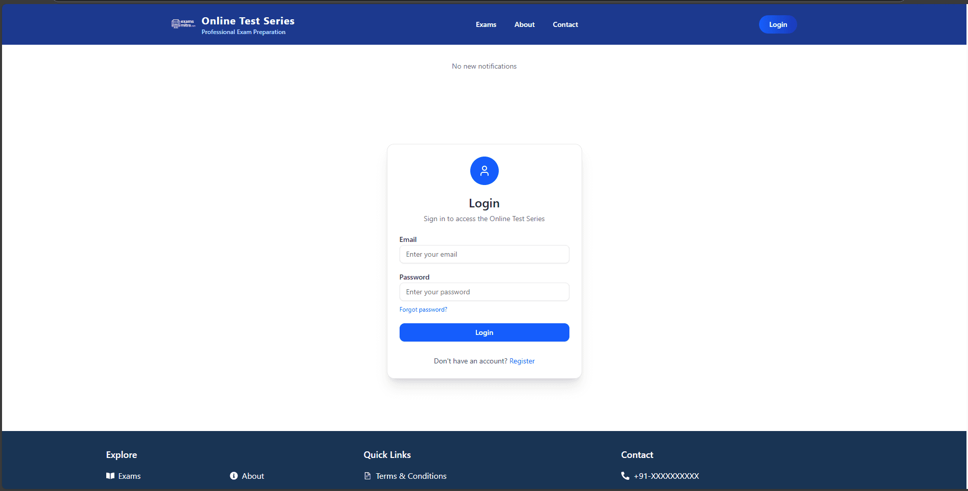 ExamsMitra screenshot