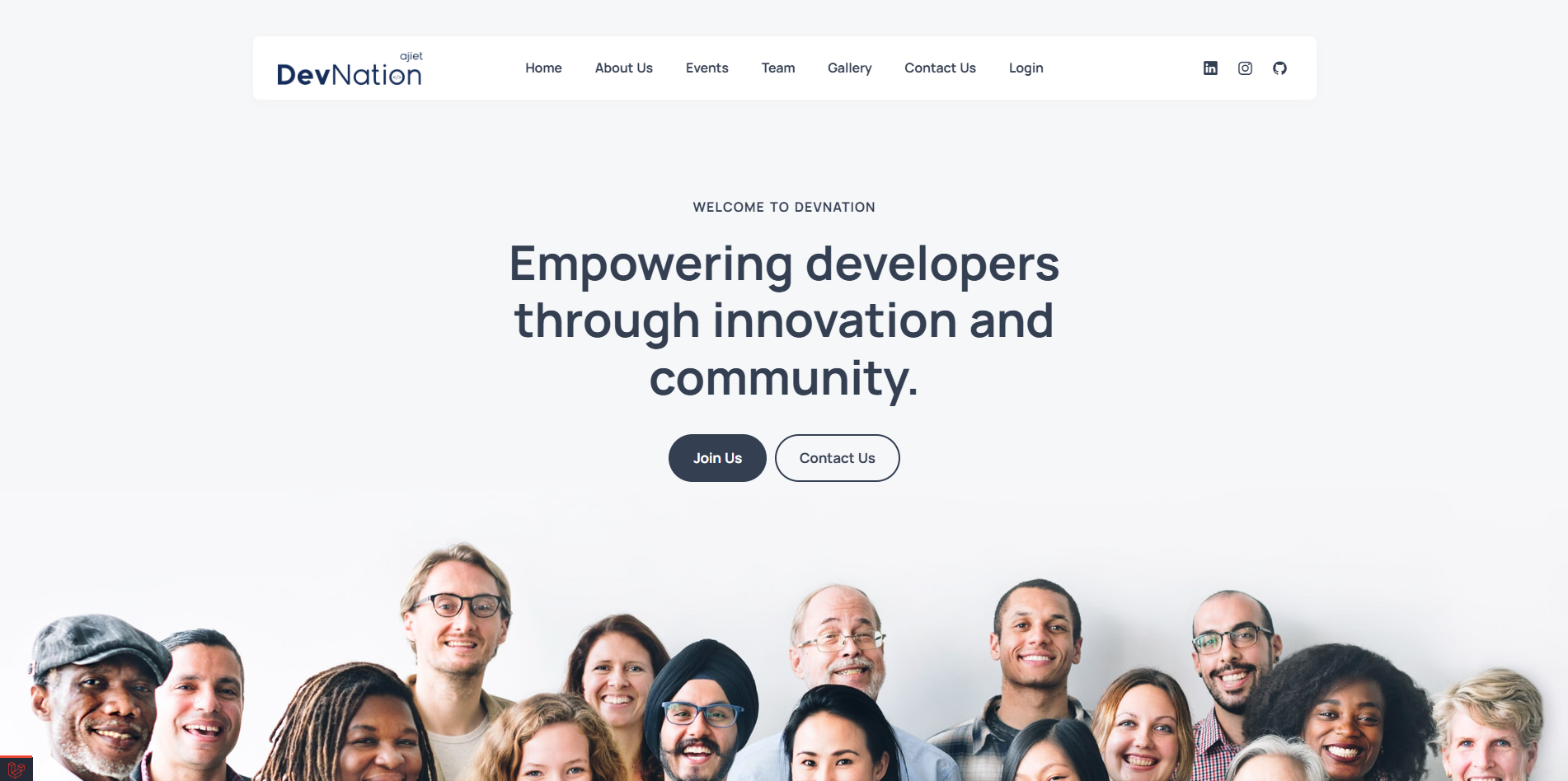 DevNation-CMS screenshot
